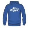 New Mexico Hoodie - Hand Lettered Unisex New Mexico Hooded Sweatshirt - royal blue