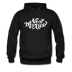 New Mexico Hoodie - Hand Lettered Unisex New Mexico Hooded Sweatshirt - black