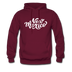 New Mexico Hoodie - Hand Lettered Unisex New Mexico Hooded Sweatshirt - burgundy