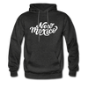 New Mexico Hoodie - Hand Lettered Unisex New Mexico Hooded Sweatshirt - charcoal gray