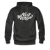 New Mexico Hoodie - Hand Lettered Unisex New Mexico Hooded Sweatshirt - charcoal gray