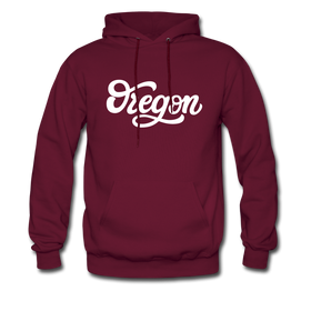 Oregon Hoodie - Hand Lettered Unisex Oregon Hooded Sweatshirt