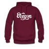 Oregon Hoodie - Hand Lettered Unisex Oregon Hooded Sweatshirt