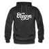 Oregon Hoodie - Hand Lettered Unisex Oregon Hooded Sweatshirt - charcoal gray