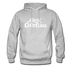 North Carolina Hoodie - Hand Lettered Unisex North Carolina Hooded Sweatshirt - heather gray