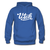 Utah Hoodie - Hand Lettered Unisex Utah Hooded Sweatshirt