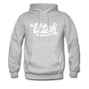 Utah Hoodie - Hand Lettered Unisex Utah Hooded Sweatshirt