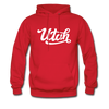 Utah Hoodie - Hand Lettered Unisex Utah Hooded Sweatshirt