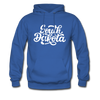 South Dakota Hoodie - Hand Lettered Unisex South Dakota Hooded Sweatshirt - royal blue