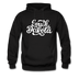 South Dakota Hoodie - Hand Lettered Unisex South Dakota Hooded Sweatshirt - black