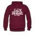 South Dakota Hoodie - Hand Lettered Unisex South Dakota Hooded Sweatshirt - burgundy