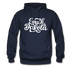 South Dakota Hoodie - Hand Lettered Unisex South Dakota Hooded Sweatshirt - navy