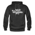 West Virginia Hoodie - Hand Lettered Unisex West Virginia Hooded Sweatshirt - charcoal gray