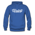 Vermont Hoodie - Hand Lettered Unisex Vermont Hooded Sweatshirt - royal blue
