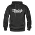 Vermont Hoodie - Hand Lettered Unisex Vermont Hooded Sweatshirt - charcoal gray
