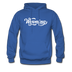 Wyoming Hoodie - Hand Lettered Unisex Wyoming Hooded Sweatshirt - royal blue