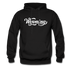 Wyoming Hoodie - Hand Lettered Unisex Wyoming Hooded Sweatshirt - black