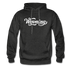 Wyoming Hoodie - Hand Lettered Unisex Wyoming Hooded Sweatshirt - charcoal gray