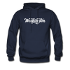 Washington Hoodie - Hand Lettered Unisex Washington Hooded Sweatshirt - navy