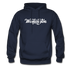 Washington Hoodie - Hand Lettered Unisex Washington Hooded Sweatshirt - navy