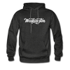 Washington Hoodie - Hand Lettered Unisex Washington Hooded Sweatshirt - charcoal gray