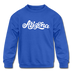 Arizona Youth Sweatshirt - Hand Lettered Youth Arizona Crewneck Sweatshirt - royal blue