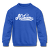 Alabama Youth Sweatshirt - Hand Lettered Youth Alabama Crewneck Sweatshirt - royal blue
