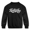 Kentucky Youth Sweatshirt - Hand Lettered Youth Kentucky Crewneck Sweatshirt