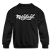 Maryland Youth Sweatshirt - Hand Lettered Youth Maryland Crewneck Sweatshirt - black