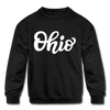 Ohio Youth Sweatshirt - Hand Lettered Youth Ohio Crewneck Sweatshirt