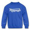 Tennessee Youth Sweatshirt - Hand Lettered Youth Tennessee Crewneck Sweatshirt