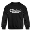 Vermont Youth Sweatshirt - Hand Lettered Youth Vermont Crewneck Sweatshirt