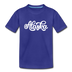 Alaska Youth T-Shirt - Hand Lettered Youth Alaska Tee - royal blue