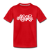 Alaska Youth T-Shirt - Hand Lettered Youth Alaska Tee - red