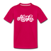 Alaska Youth T-Shirt - Hand Lettered Youth Alaska Tee - dark pink