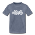 Alaska Youth T-Shirt - Hand Lettered Youth Alaska Tee - heather blue