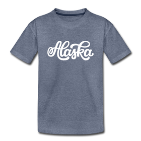 Alaska Youth T-Shirt - Hand Lettered Youth Alaska Tee