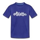 Arizona Youth T-Shirt - Hand Lettered Youth Arizona Tee - royal blue
