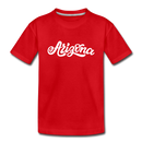 Arizona Youth T-Shirt - Hand Lettered Youth Arizona Tee - red