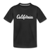 California Youth T-Shirt - Hand Lettered Youth California Tee - black
