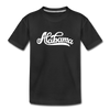 Alabama Youth T-Shirt - Hand Lettered Youth Alabama Tee - black