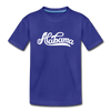 Alabama Youth T-Shirt - Hand Lettered Youth Alabama Tee - royal blue