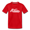 Alabama Youth T-Shirt - Hand Lettered Youth Alabama Tee - red