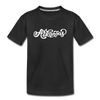 Arkansas Youth T-Shirt - Hand Lettered Youth Arkansas Tee - black
