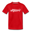 Arkansas Youth T-Shirt - Hand Lettered Youth Arkansas Tee - red