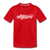 Arkansas Youth T-Shirt - Hand Lettered Youth Arkansas Tee - red