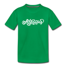 Arkansas Youth T-Shirt - Hand Lettered Youth Arkansas Tee - kelly green