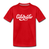Colorado Youth T-Shirt - Hand Lettered Youth Colorado Tee - red