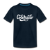 Colorado Youth T-Shirt - Hand Lettered Youth Colorado Tee - deep navy