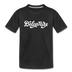 Delaware Youth T-Shirt - Hand Lettered Youth Delaware Tee - black